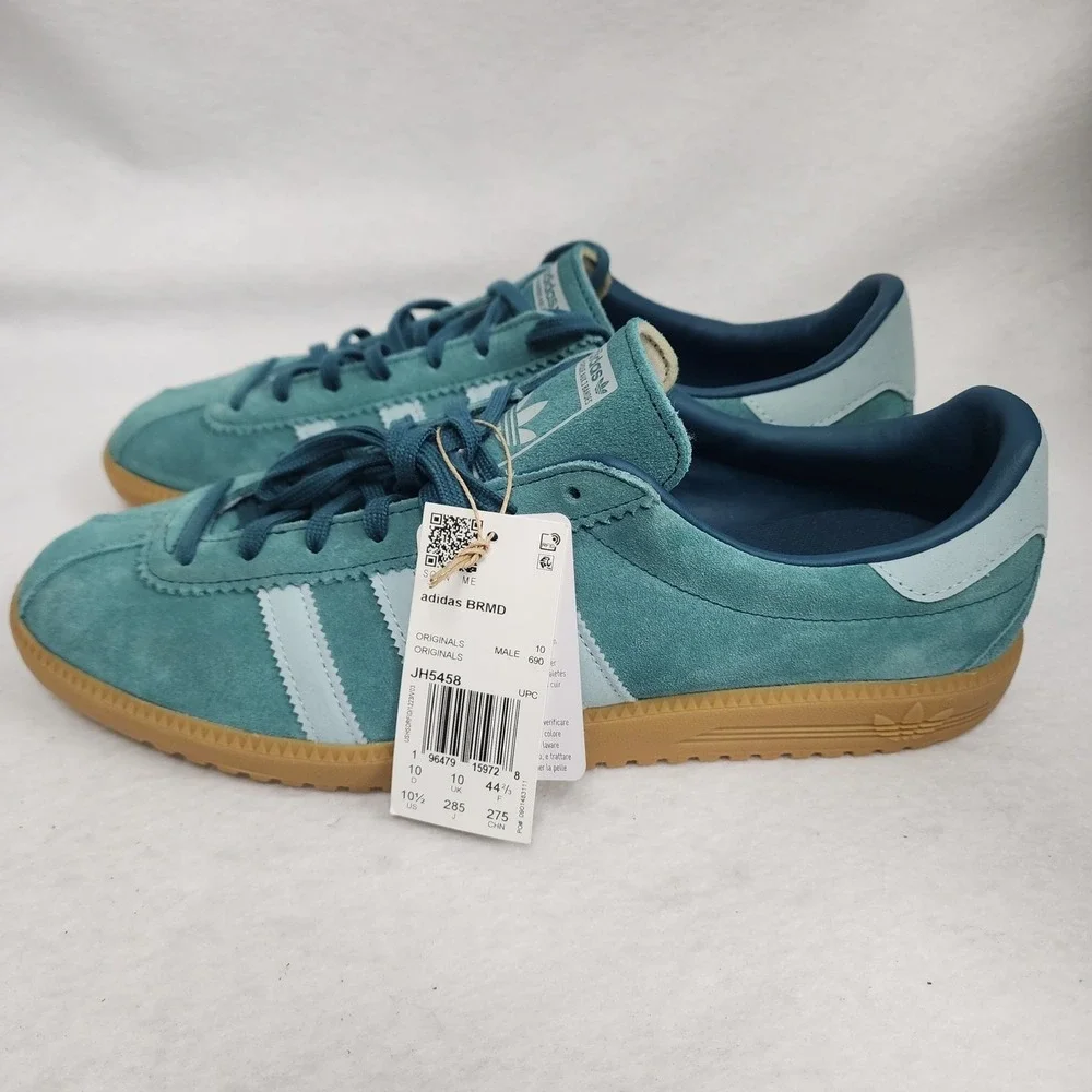 Adidas BRMD JH5458 Mens US 10.5 Sneakers Mystery Green Low Top Athletic Shoes